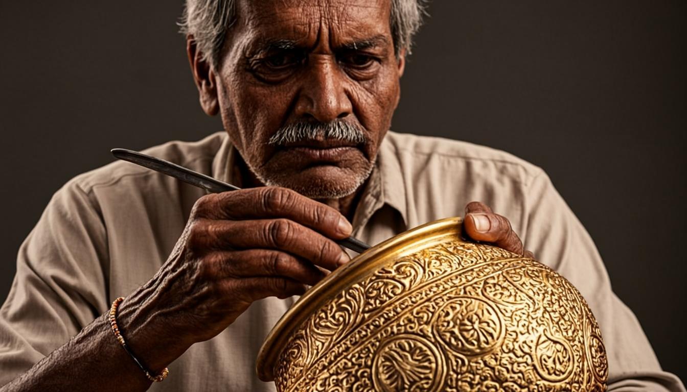 Master artisan at work