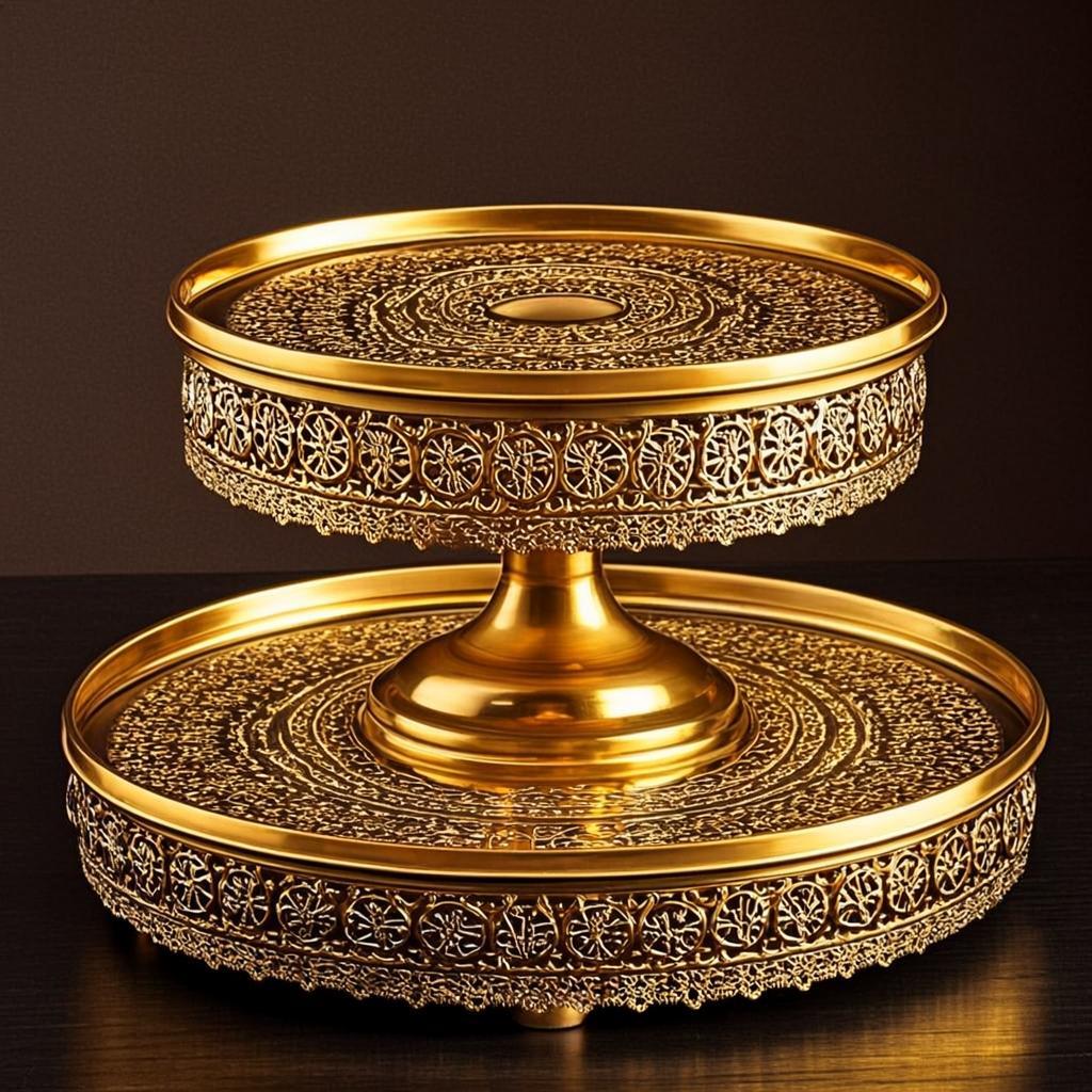 Maharaja Two-Tier Cake Stand